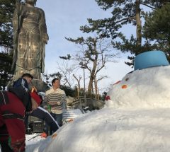ジャンボ雪だるまづくり3